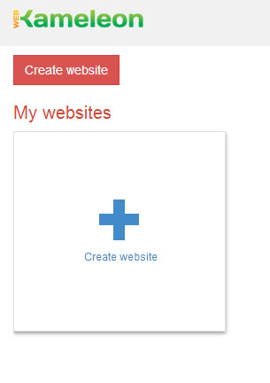 Create first website