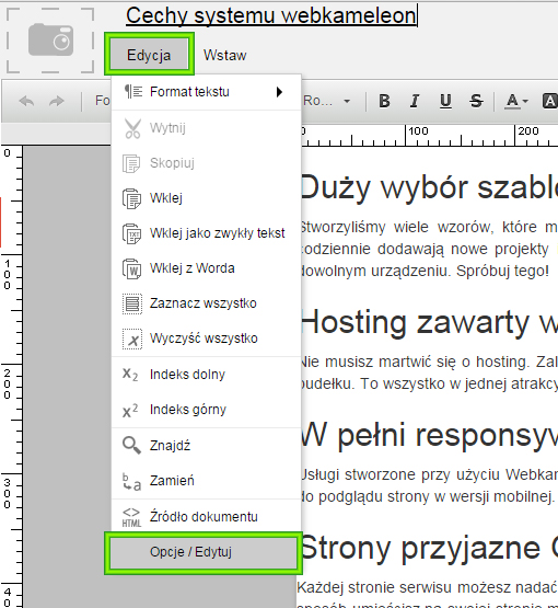 Kategorie artykułów